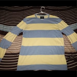 Abercrombie and Fitch Striped Long Sleeve Shirt